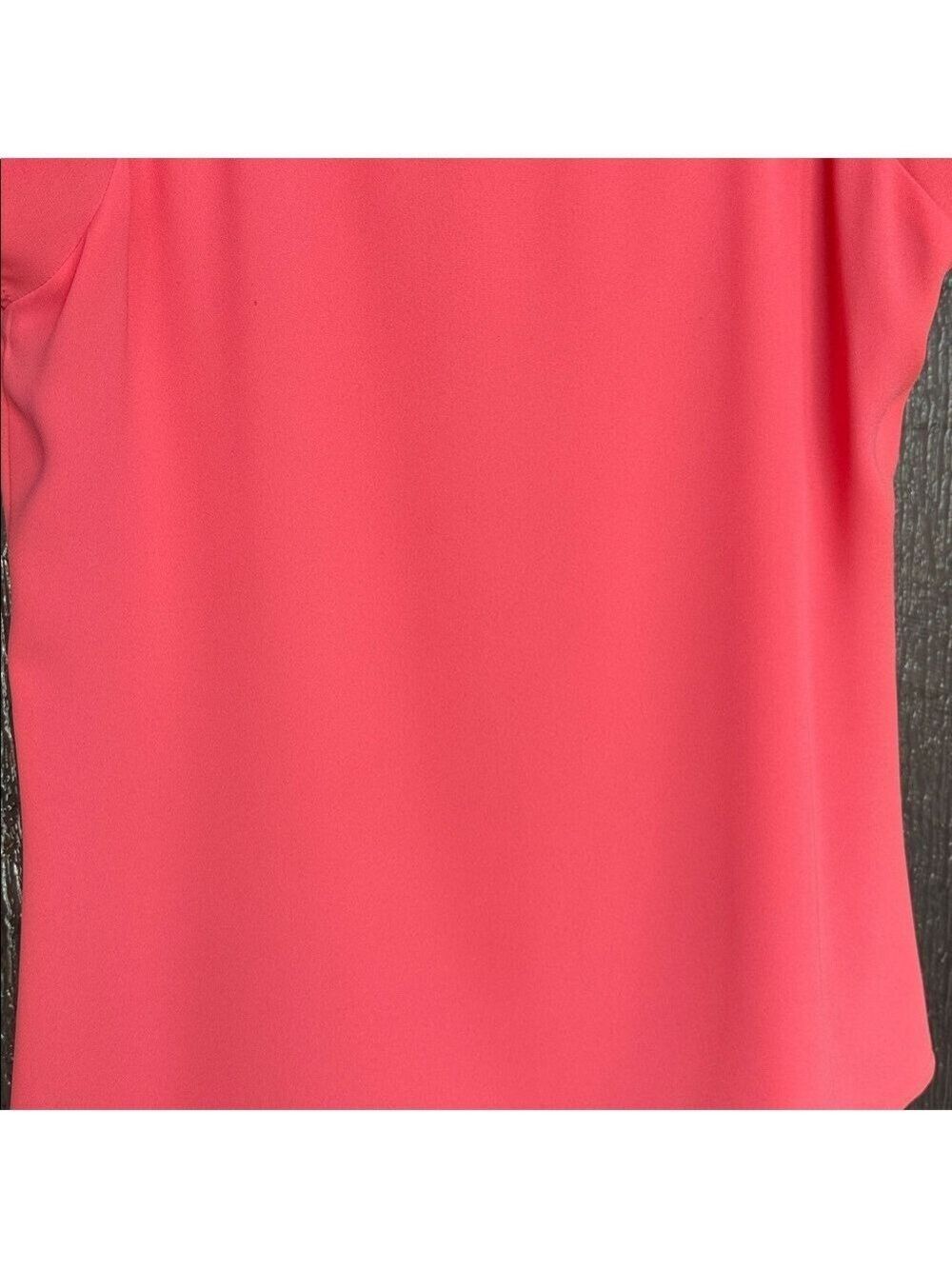 Express Women's Coral Blouse - Picture 4 of 6